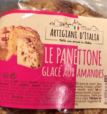 Panettone Glace Aux Amandes