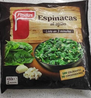 Espinacas Al Ajillo