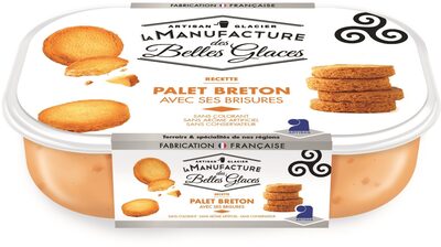 Crème Glacée Au Palet Breton