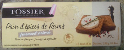 Pain D'épices De Reims Poivré