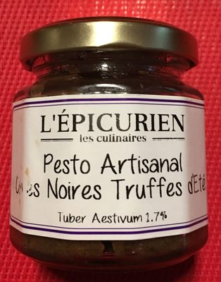 Pesto Artisanal Avec Truffes Noires