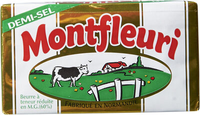 Beurre Demi-sel À Teneur Réduite En M.g. (60%)