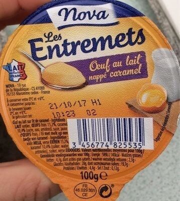 Oeuf🥚 Au Lait🥛 Nappé Caramel🍮