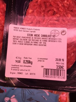 Steak Haché Charolais