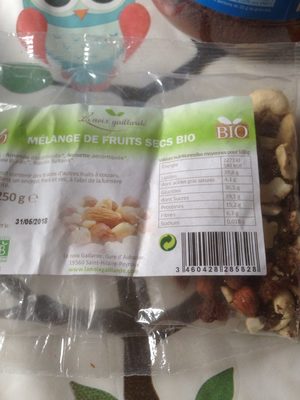 Melange De Fruits Secs Bio