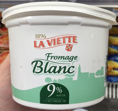 Fromage Blanc (9% Mg)