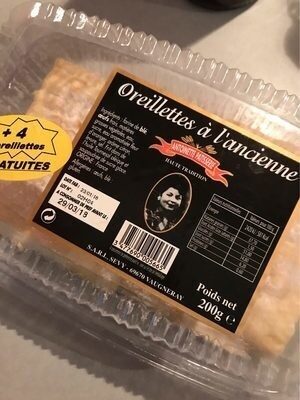 Oreillettes A L’ancienne