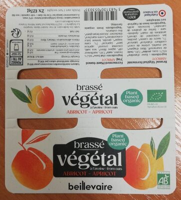 Brassé Végétal À L'avoine - Abricot