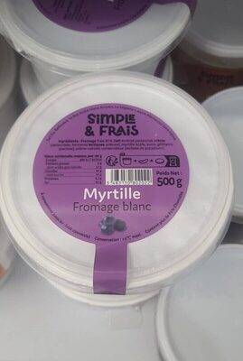 Fromage Blanc Myrtille