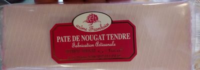 Pâte De Nougat Tendre Framboise