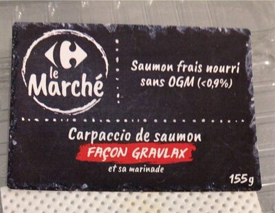 Carpaccio De Saumon Façon Gravlax Et Sa Marinade