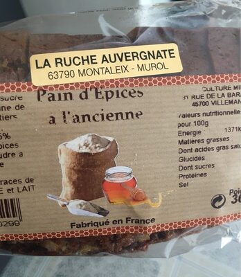 Pain D'epices A L'anciene