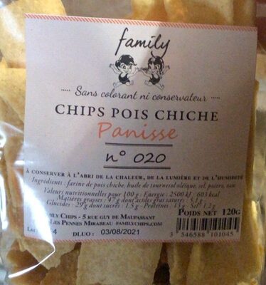 Chips Pois Chiche