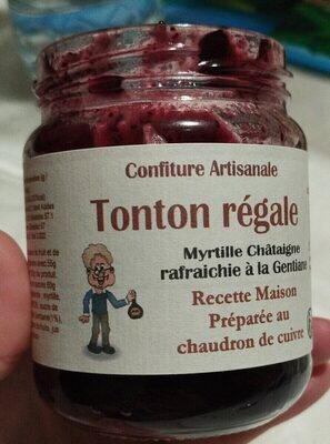 Myrtille Châtaigne Rafraîchie A La Gentiane Confiture