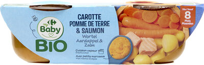 Carotte, Pomme De Terre Et Saumon
