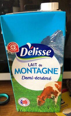 Lait De Montagne Demi-écrémé