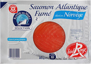 Saumon Fumé De Norvège Label Rouge X 2 Tranches