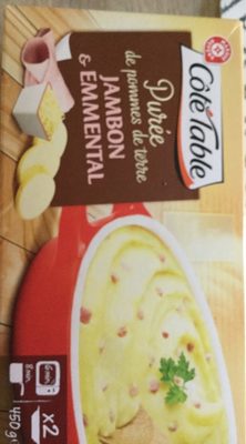 Purée De Pommes De Terre Jambon Et Emmental