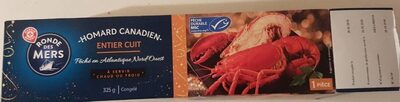 Homard Canadien Entier Cuit
