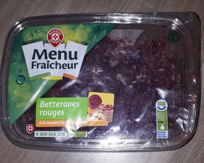 Menu Fraîcheur Betteraves Rouges À La Moutarde À L'ancienne