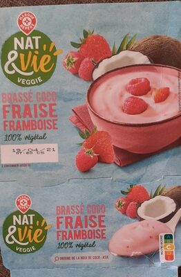 Brassé Coco Fraise Framboise 100% Vegetal