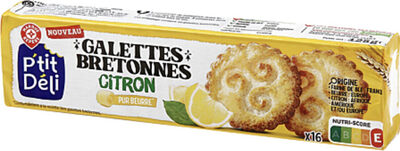 Galettes Bretonnes Citron
