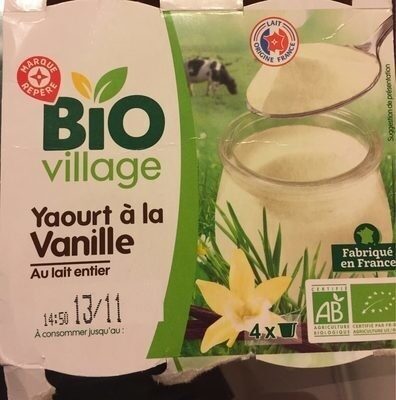 Yaourt Pot Laitier À La Vanille Bio