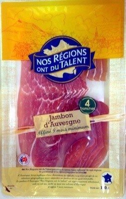 Jambon D'auvergne (4 Tranches)