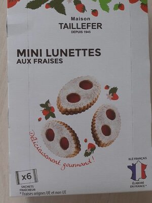 Mini Lunettes Aux Fraises