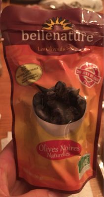 130g Olives Noires Nature