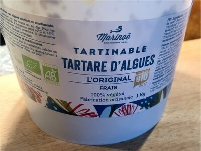 Tartinable Tartare D’algues