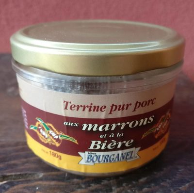 Terrine Pur Porc Aux Marrons Et À La Bière