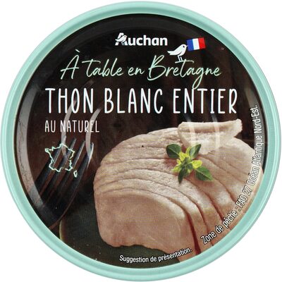 Thon Blanc Entier Au Naturel