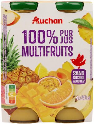 100% Pur Jus Multifruitssans Sucres Ajoutés** Comme Tous Les Jus De Fruits. Cont