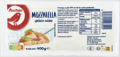 Mozzarellaspéciale Cuisine