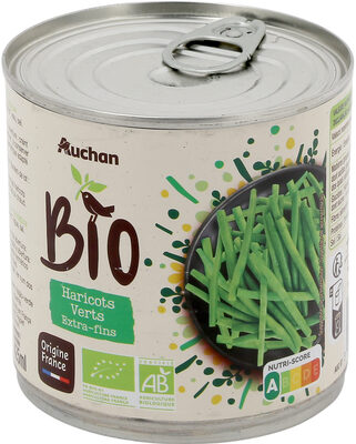Haricots Verts Extra Fins Issus De L'agriculture Biologique