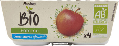 Issues De L'agriculture Biologique.sans Sucres Ajoutés*.pomme * Conformément À L