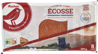 Saumon Fumé Ecosse Fumé Au Bois De Hêtre – Salage Traditionnel