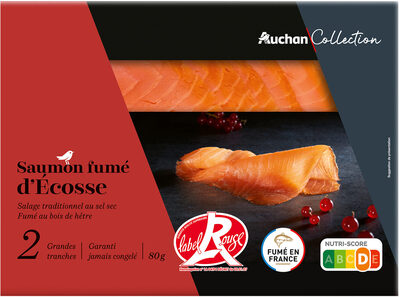 Saumon Fumé D'ecosse - Salage Traditionnel Au Sel Sec- Fumé Au Bois De Hêtre – L