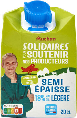 Semi-épaisse 18% Mat. Gr. Legere