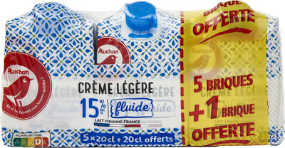Crème Légère Fluide15% Mat. Gr.