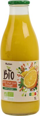 Bio Pur Jus D'orange Avec Pulpe