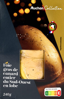 Foie Gras De Canard Entier Du Sud-ouest En Lobe