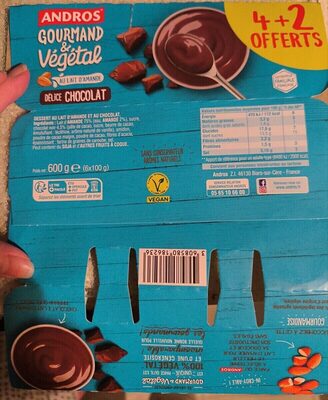 Gourmand Végétal Au Lait D'amande