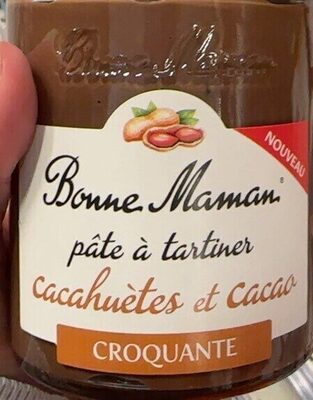 Pâte À Tartiner Cacahuètes Et Cacao Croquante