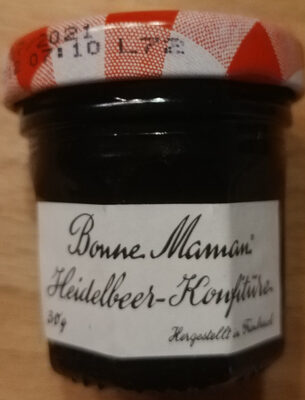 Heidelbeer-konfitüre