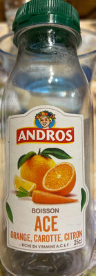 Boisson Ace Orange, Carotte, Citron