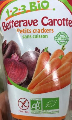 Petits Crackers Sans Cuisson Betterave Carotte
