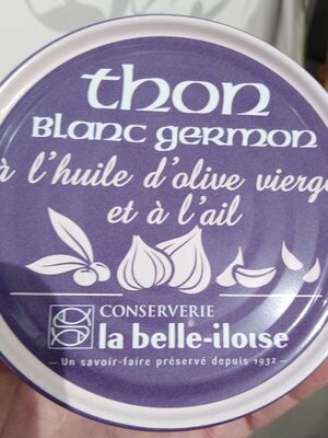 Thon Blanc Germon Huile D Olive Ail