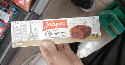 Jacquet Mini Brownie With Chocolate Chips